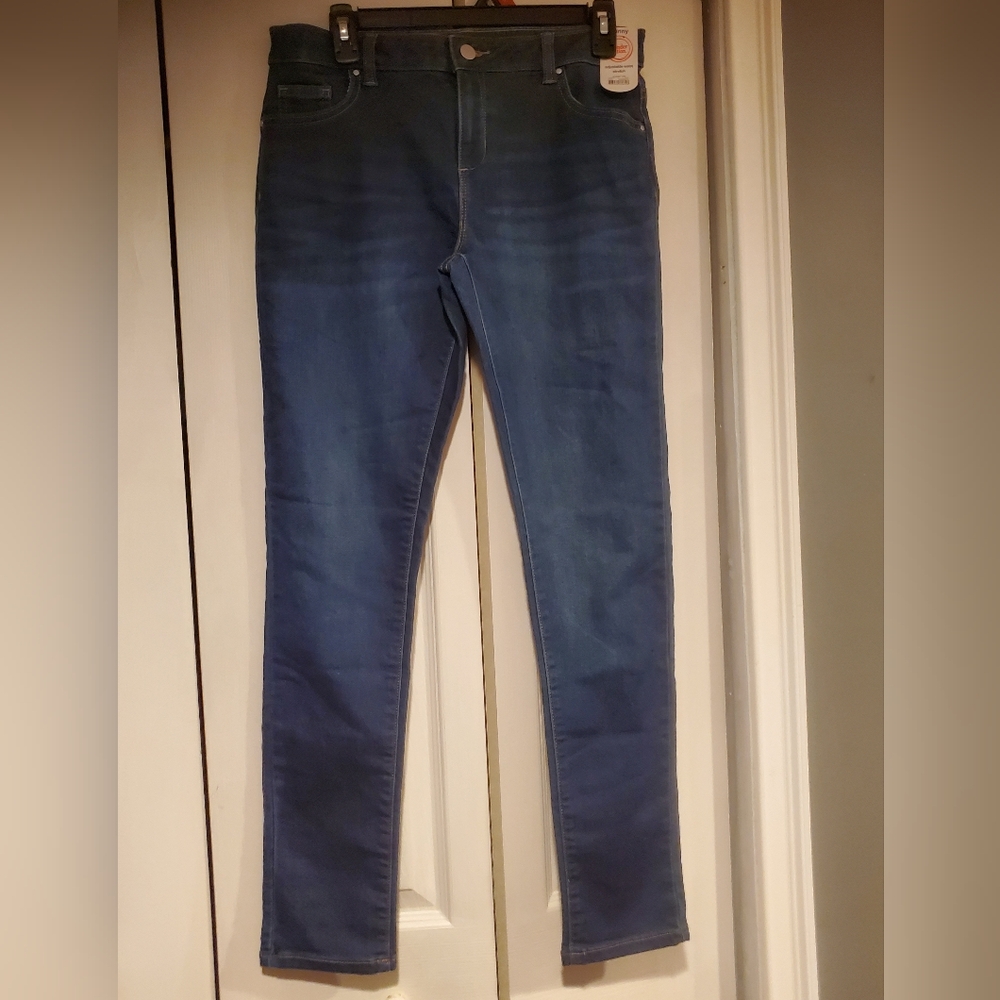 Wonder Nation Girls Blue Skinny Jeans New Size 18